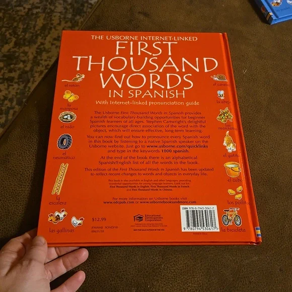 First Thousands Words in Spanish and French - Picture 7 of 7